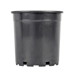 Flower Pot 4lt (Wide) Black