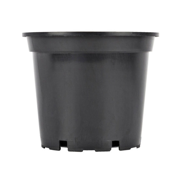 Flower Pot 3lt (Wide) Black